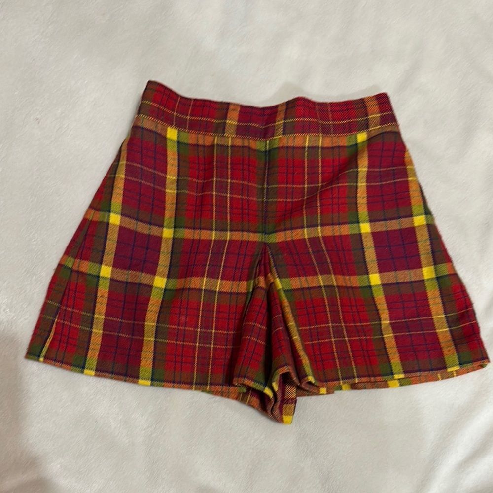 Vintage Gymboree Plaid skort EUC